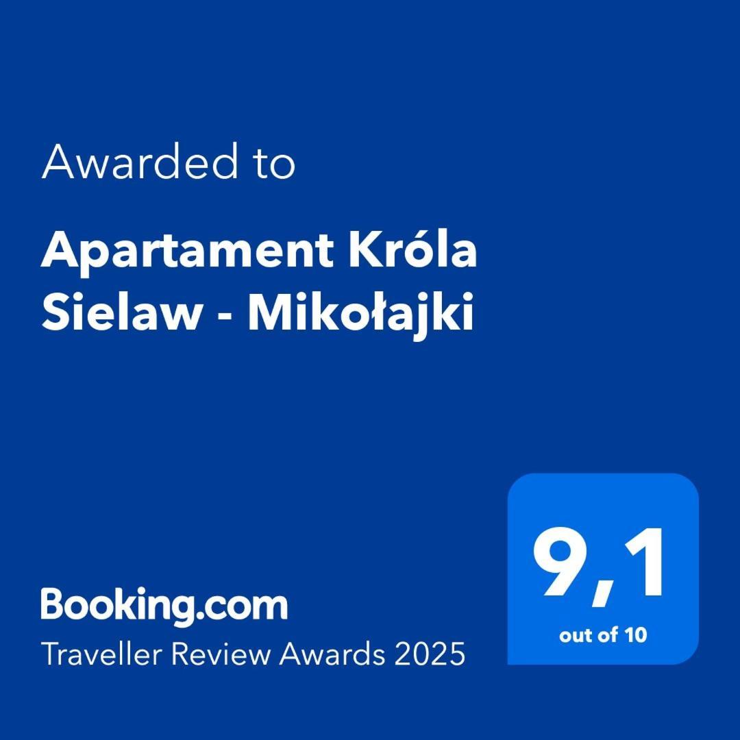 Apartament Krola Sielaw - Mikolajki 외부 사진